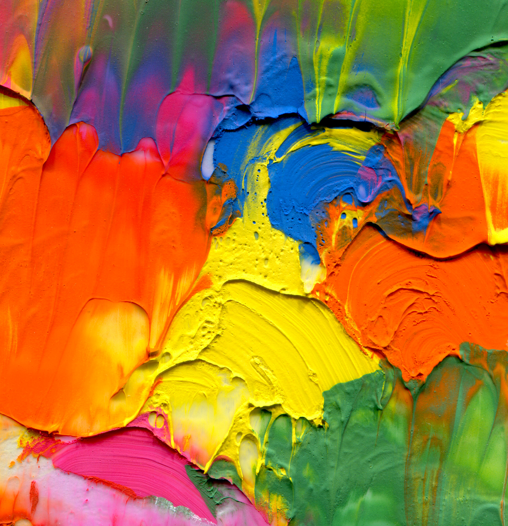 抽象丙烯酸漆背景 藝術(shù)與想象的絢麗融合